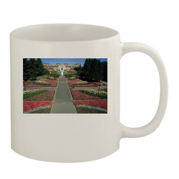 Botanical Gardens 11oz White Mug