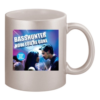 Basshunter 11oz Metallic Silver Mug