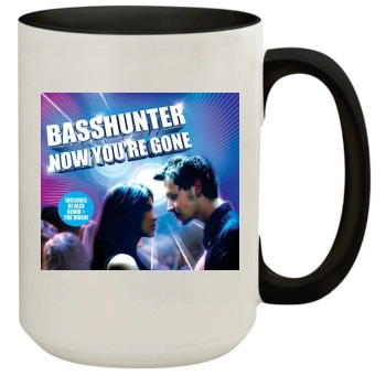 Basshunter 15oz Colored Inner & Handle Mug