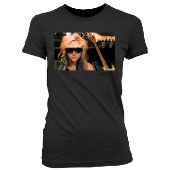 Kesha Women's Junior Cut Crewneck T-Shirt