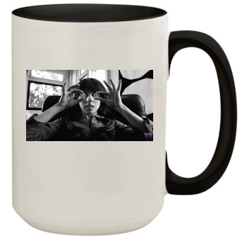 Grace Slick 15oz Colored Inner & Handle Mug