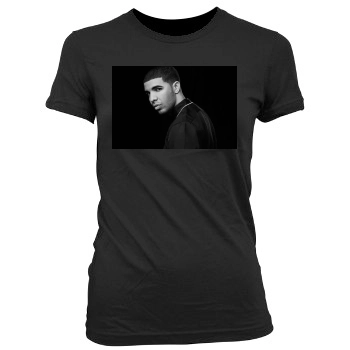 Drake Women's Junior Cut Crewneck T-Shirt