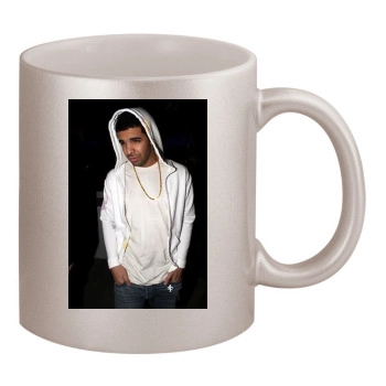 Drake 11oz Metallic Silver Mug
