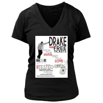 Drake Women's Deep V-Neck TShirt