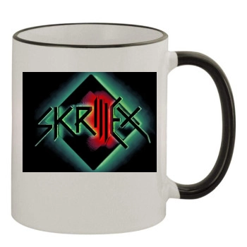 Skrillex 11oz Colored Rim & Handle Mug