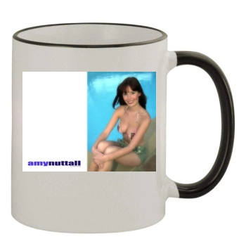 Amy Nuttall 11oz Colored Rim & Handle Mug