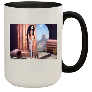 Cher 15oz Colored Inner & Handle Mug