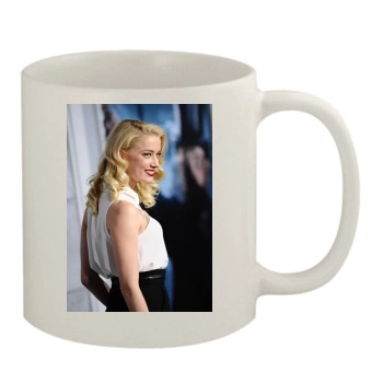 Amber Heard 11oz White Mug