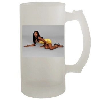 Jamelia 16oz Frosted Beer Stein
