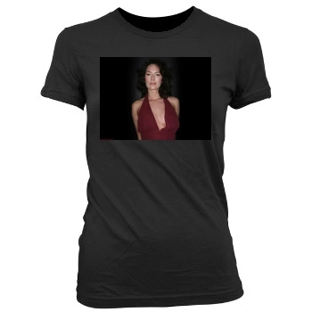 Lena Headey Women's Junior Cut Crewneck T-Shirt