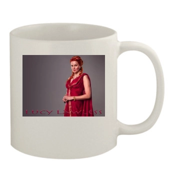 Lucy Lawless 11oz White Mug