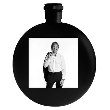 Sean Bean Round Flask
