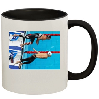 Michael Phelps 11oz Colored Inner & Handle Mug