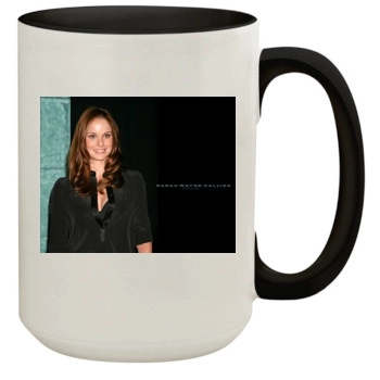 Sarah Wayne Callies 15oz Colored Inner & Handle Mug