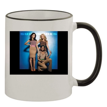 Sugababes 11oz Colored Rim & Handle Mug