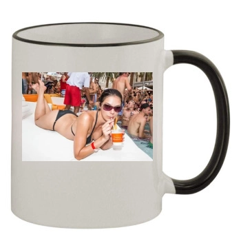 Adrianne Curry 11oz Colored Rim & Handle Mug