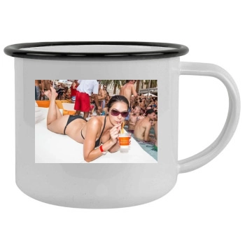Adrianne Curry Camping Mug