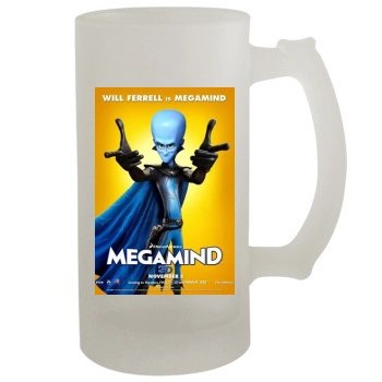 Megamind 16oz Frosted Beer Stein