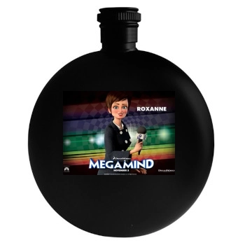 Megamind Round Flask