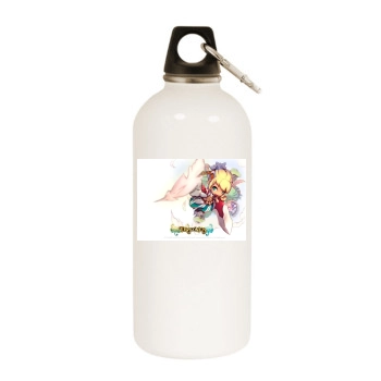 Dragonica White Water Bottle With Carabiner
