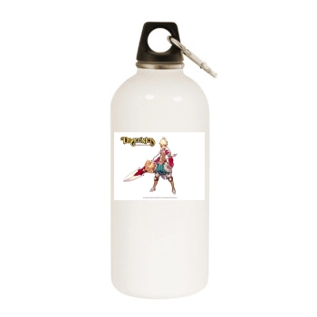 Dragonica White Water Bottle With Carabiner