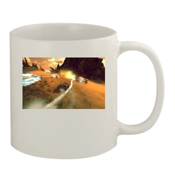Crasher 11oz White Mug