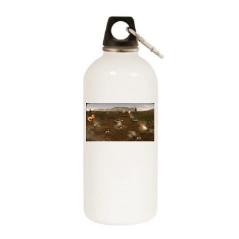 R.U.S.E White Water Bottle With Carabiner