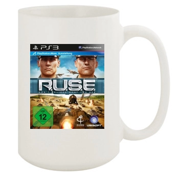 R.U.S.E 15oz White Mug