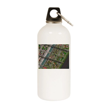 Tramcity White Water Bottle With Carabiner