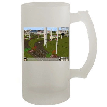 Tramcity 16oz Frosted Beer Stein