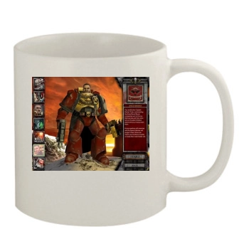 Warhammer 11oz White Mug