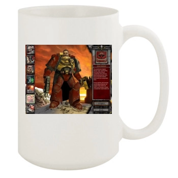 Warhammer 15oz White Mug