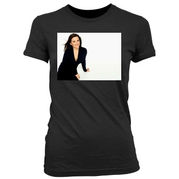 Megan Mullally Women's Junior Cut Crewneck T-Shirt
