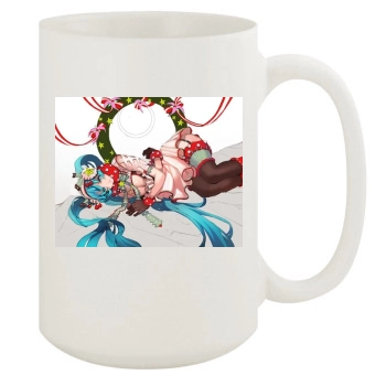 Vocaloid 15oz White Mug