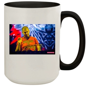Afrojack 15oz Colored Inner & Handle Mug