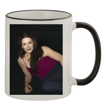 Bridget Regan 11oz Colored Rim & Handle Mug