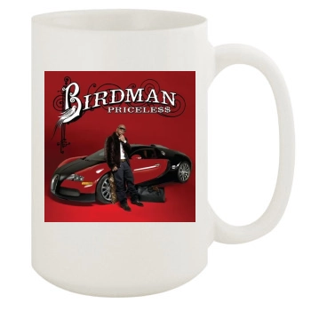 Birdman 15oz White Mug
