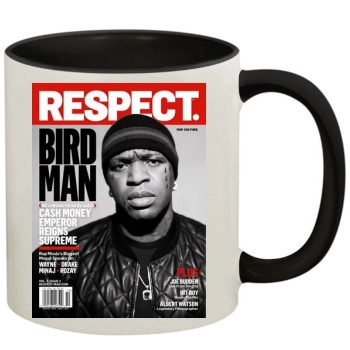 Birdman 11oz Colored Inner & Handle Mug