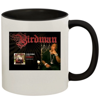 Birdman 11oz Colored Inner & Handle Mug