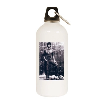Kaka White Water Bottle With Carabiner