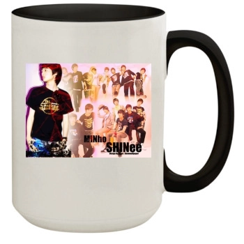 SHINee 15oz Colored Inner & Handle Mug