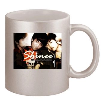 SHINee 11oz Metallic Silver Mug