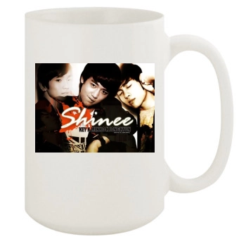 SHINee 15oz White Mug