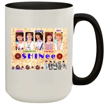 SHINee 15oz Colored Inner & Handle Mug
