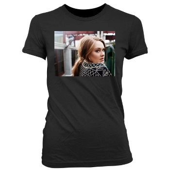 Adele Women's Junior Cut Crewneck T-Shirt