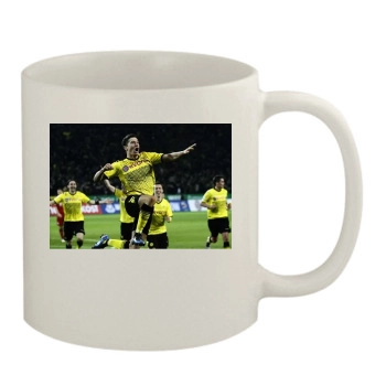 Borussia Dortmund 11oz White Mug