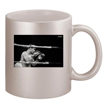 Kickboxing 11oz Metallic Silver Mug