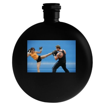 Kickboxing Round Flask