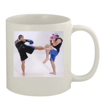 Kickboxing 11oz White Mug