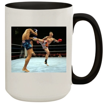 Kickboxing 15oz Colored Inner & Handle Mug